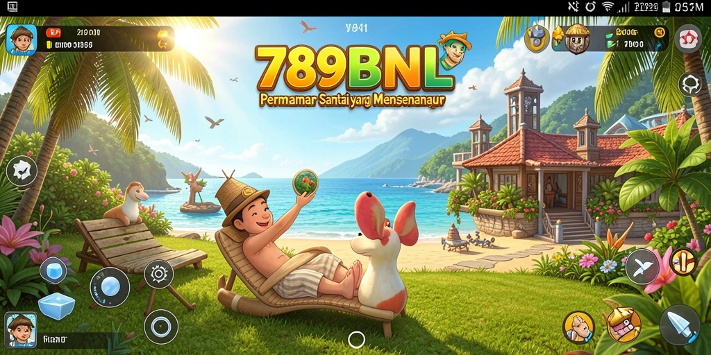 Screenshot dari gameplay 789BNL yang ceria dan menghibur.