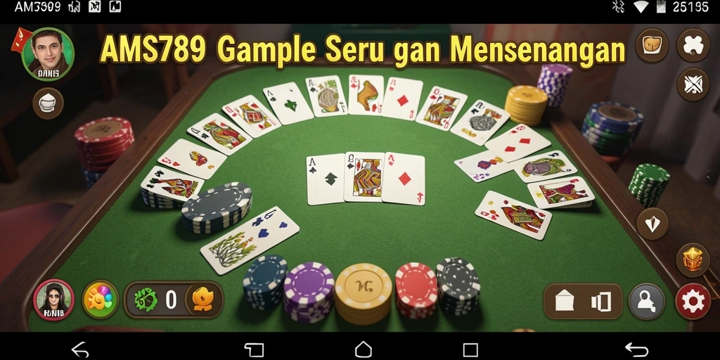 Tampilan gameplay seru di AMS789 dengan teman-teman.