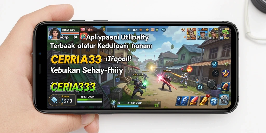 Tampilan antarmuka sederhana dan user-friendly dari CERIA33.