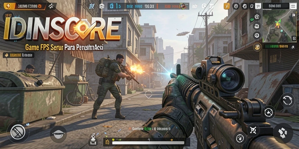 Gameplay seru dan mendebarkan di IDNSCORE dengan grafis menawan.