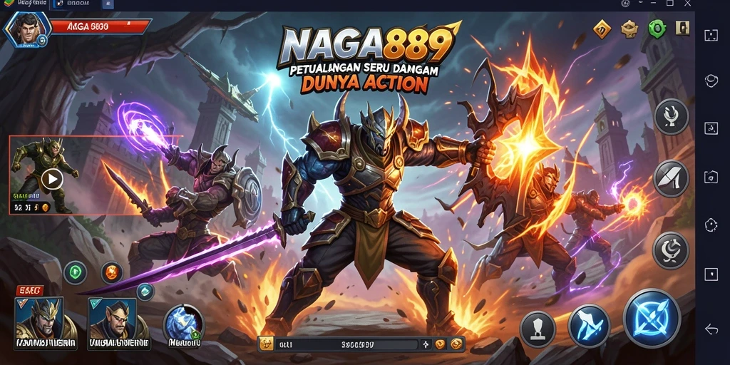 Tampilan gameplay seru dari NAGA889 yang penuh aksi.