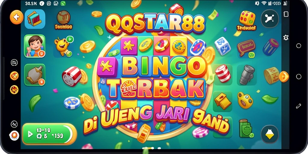 Tampilan gameplay menarik dari QQSTAR88 yang menampilkan permainan Bingo.