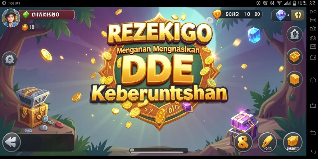 Tampilan gameplay menarik di REZEKIGO dengan mekanik Idle.