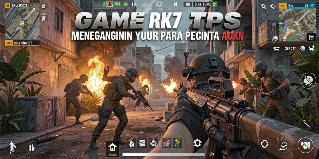 Gambaran gameplay seru dari RK77 yang menguji ketepatan tembakan.