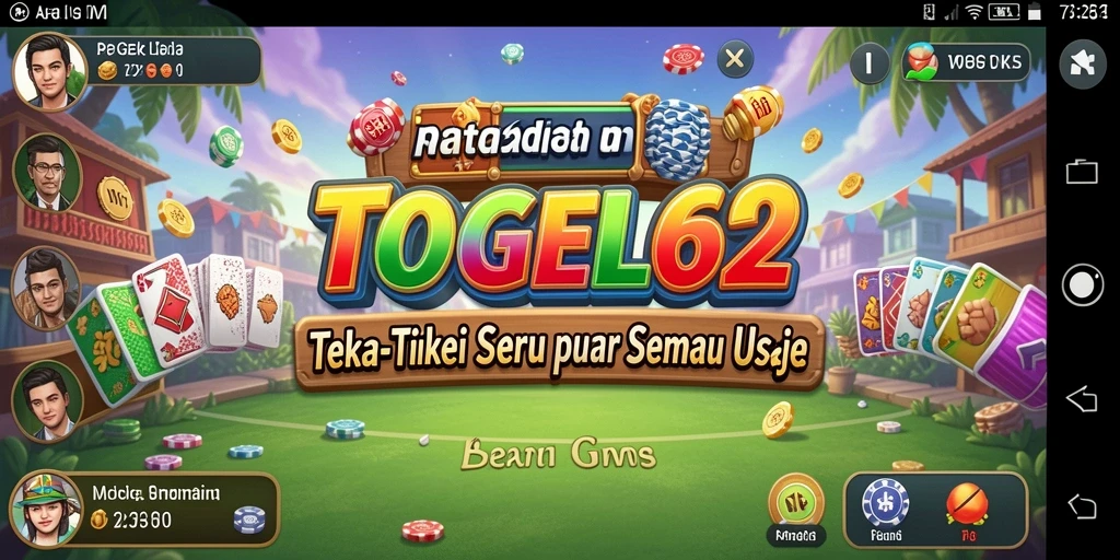 Tampilan gameplay puzzle TOGEL62 yang menarik dan penuh tantangan.