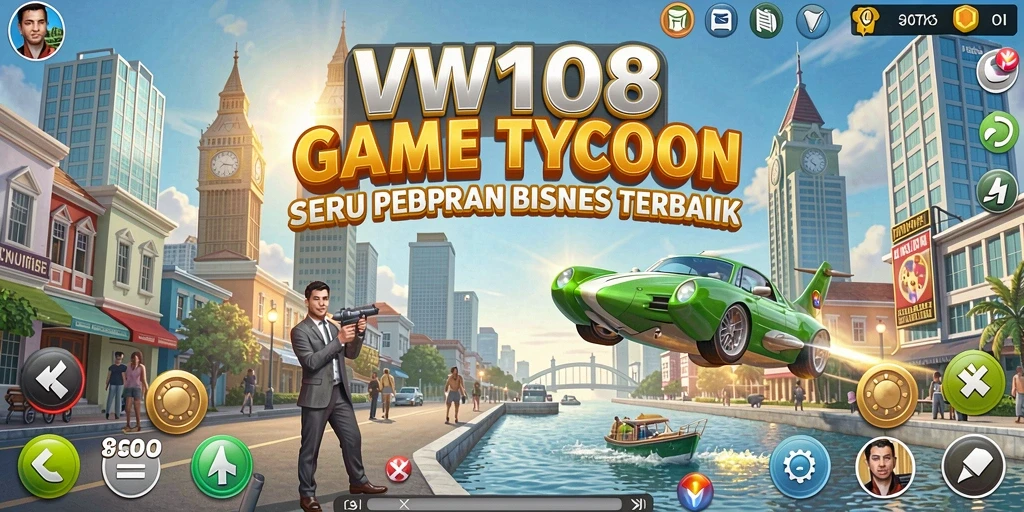 Screenshot VW108 menunjukkan gameplay Tycoon yang menarik dan penuh tantangan.